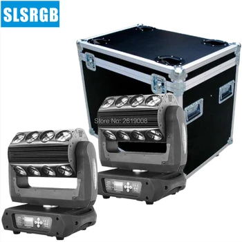 

2pcs/lot with flight case Elation rolling 360 spider beam led moving head 16*25W led beam light 360 Roller 16*25w RGBA 4in1LED