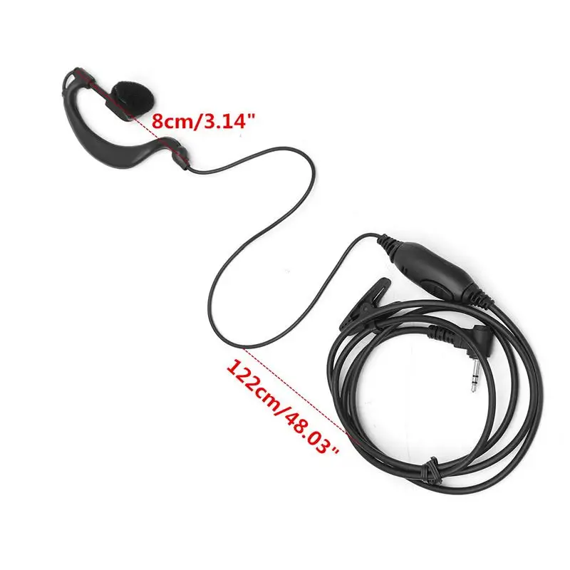 5 шт. G Shaped наушники с микрофоном PTT для Motorola Talkabout T6200C T6200 SX500 FV200 Радио