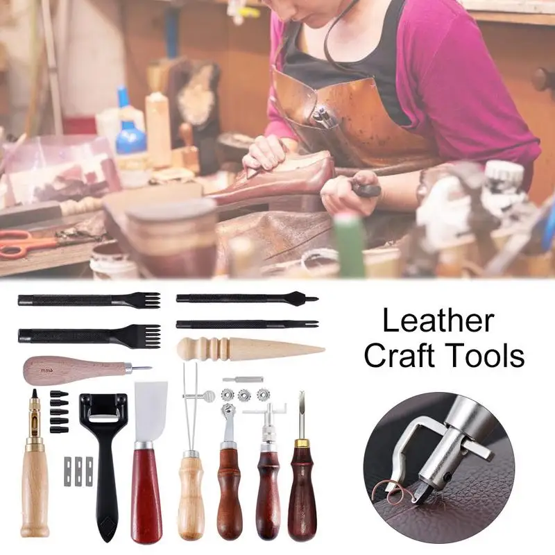 

Leather Tool Set Hand Sewing Set Diamond Leather Art Tool Leather Craft Tools