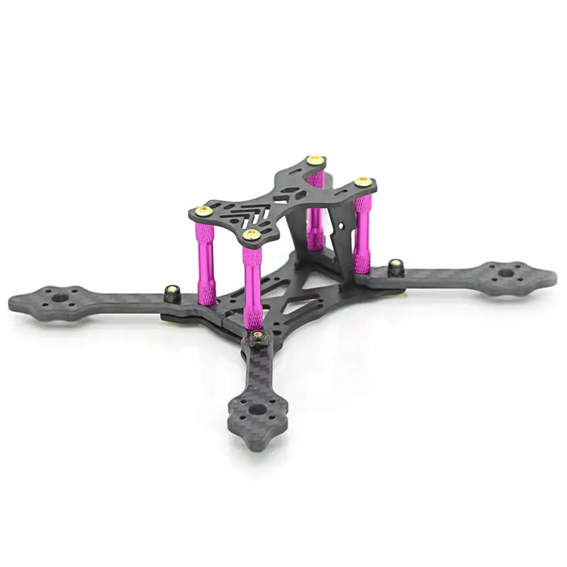 

Skystars X140 Pro 140mm Wheelbase 4mm Arm 3K Carbon Fiber Frame Kit for RC Drone FPV Racing Multicopter Spare Part Accs
