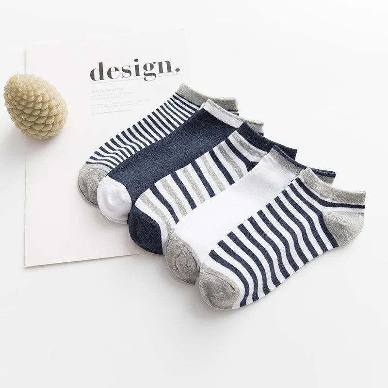 

Summer New Women Brand Socks Cotton Stripe Business Short Socks High Quality Women Sock Casual Ankle Cotton Socks