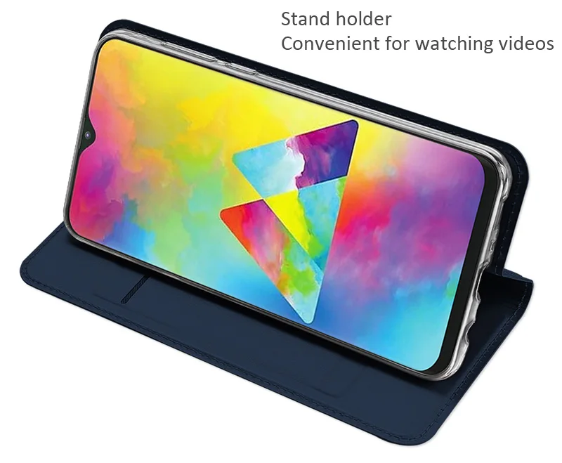 Оригинальный DUX DUCIS чехол для samsung Galaxy M20 M40 M10 Книга Флип кожаный бумажник