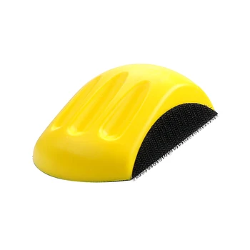 

Car Polisher Hand Grinding Block Auto Care Automotive Refinish Polish Plate for Sanding Disc Mouse Shaped Backing Pad