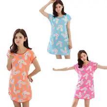 Женская новая Повседневная Удобная одежда для сна с героями мультфильмов, пижама с коротким рукавом, женская летняя одежда для сна