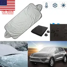 US Freedom полная защита лобовое стекло крышка автомобиля солнцезащитный козырек анти-снежная пыль WinterFolding переднее окно солнцезащитный козырек авто блок