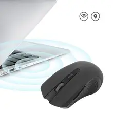 W7 USB 2,4G Беспроводной игровой Мышь 1600 Точек на дюйм 6 пуговиц эргономичный мыши для настольных ПК