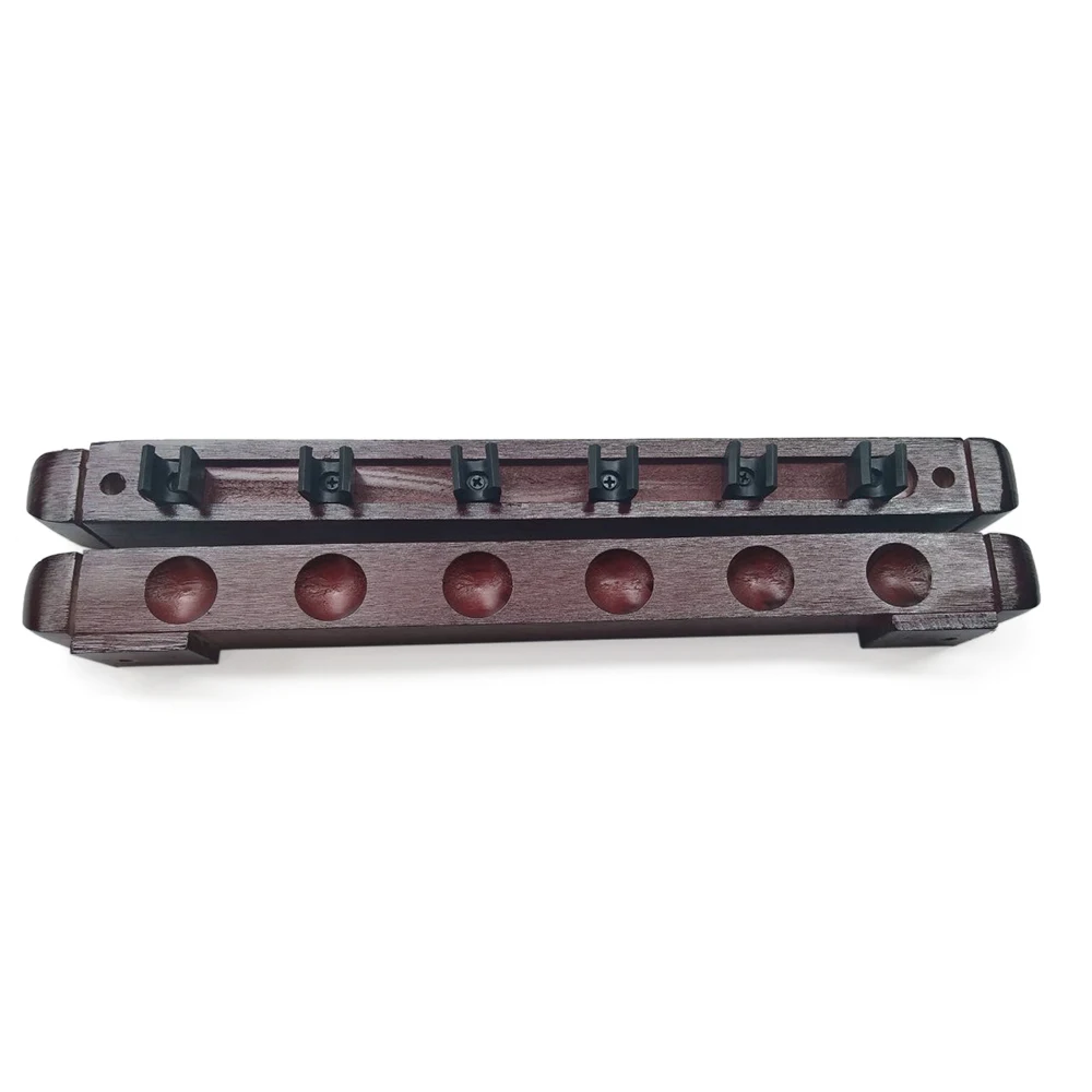 6 Cue настенное крепление деревянная стойка для кия бильярдная настенная