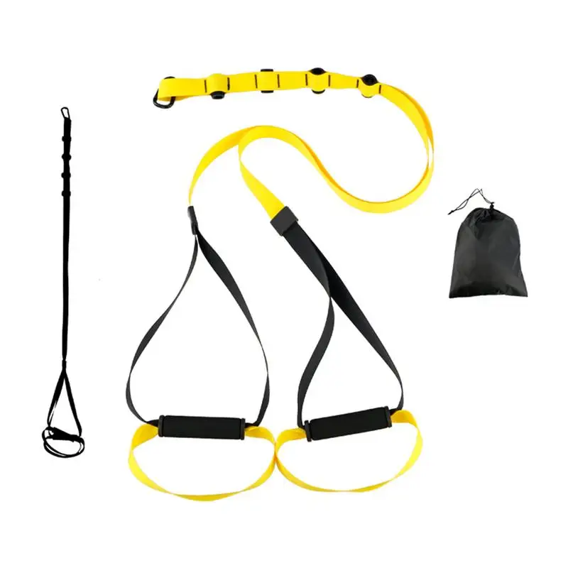 Resistance Bands Hanging Belt Sport Gym Workout Fitness Suspension