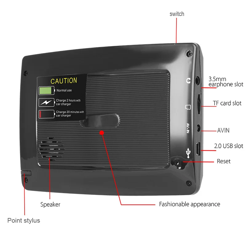 XGODY 505 Автомобильный gps навигатор 5 дюймов FM Bluetooth AVIN Navitel новейшая Европейская карта Sat Nav грузовик gps навигатор Автомобильный 8 Гб