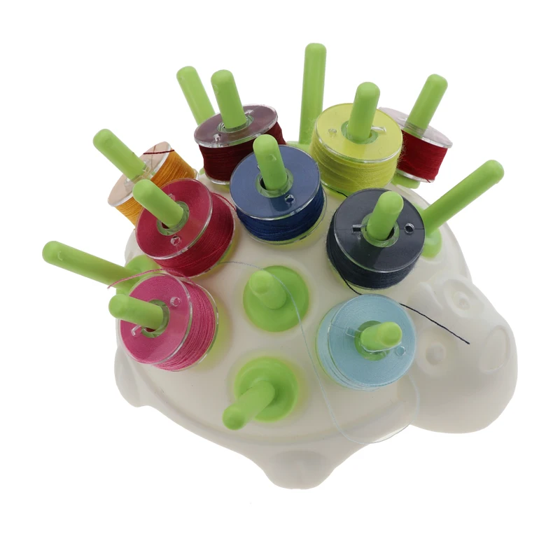 

Sewing Shuttle Core Case Holder Embroidery Tower Storage for 15 Bobbins Sewing Machine Bobbins Storage Rack