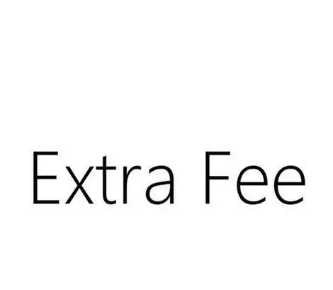 

Extra Special Fees 6