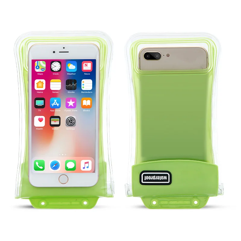 

Mobile phone waterproof bag for iphone x 6s 7plus 8p all models 6 inch dust air bag floating mobile phone case