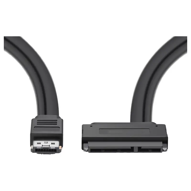 

Power Esata (eSATAp) to Sata Cable Dual Power USB 12V 5V Combo to 22 Pin (7Pin + 15Pin)For 2.5 inch 3.5 inch HDD
