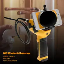 Универсальная Портативная промышленная домашняя эндоскопа камера с 6 светодиодами WiFI Беспроводная