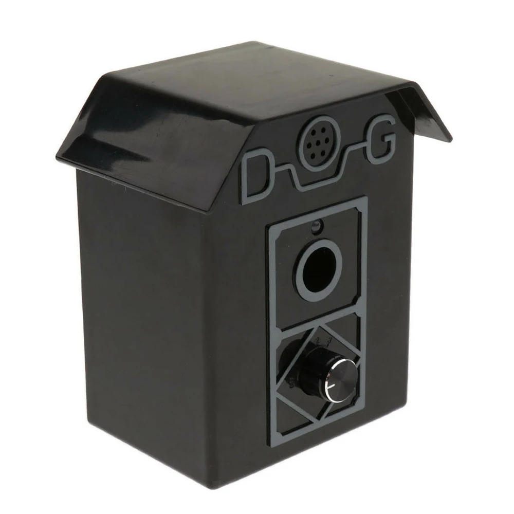 

Outdoor Black Anti-barking Training Device Drive Dog Repeller Device LED ultrasonic Stop Barking Creative Without Battery