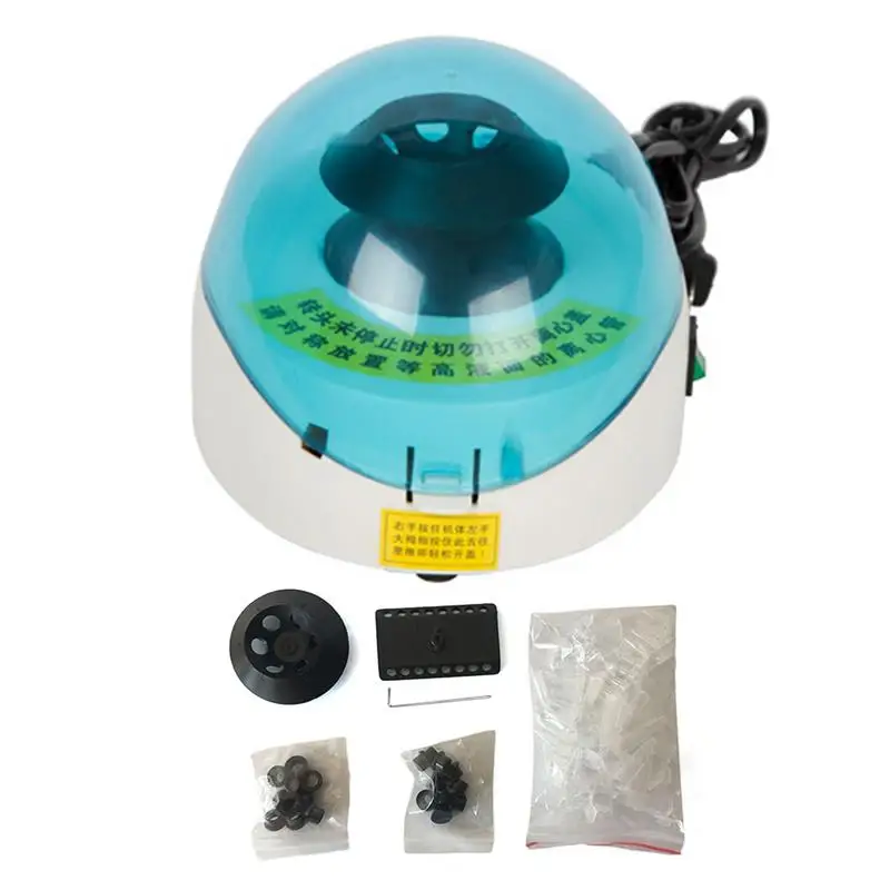 

Mini Centrifuge Laboratory Centrifugal Low Speed Engine 4000rpm Testing Machine 0.2ml-2ml Centrifuge Tube