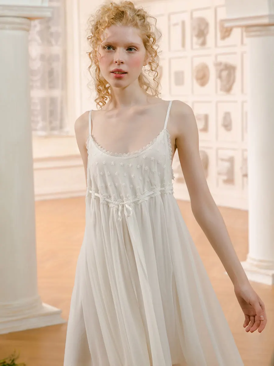 white night gown
