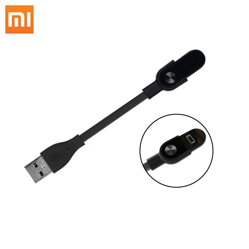 Оригинальный Xiaomi Mi Band 2 зарядный кабель USB сменный адаптер для Band2 ремешок смарт