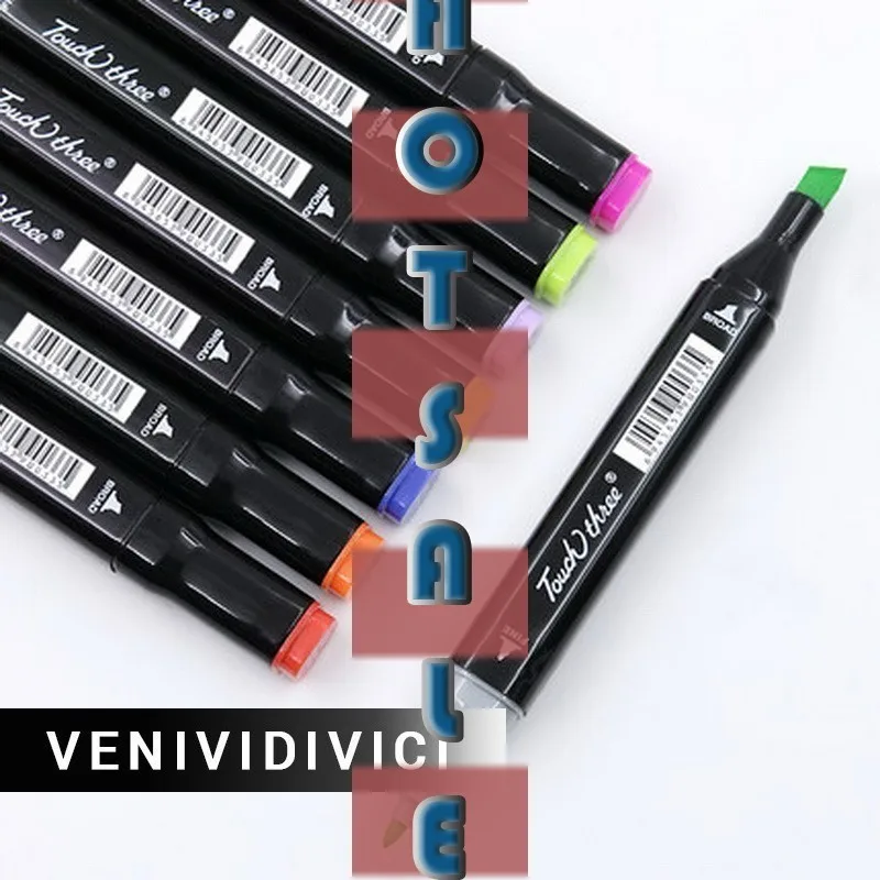 

Best student 30 color -80 color anime color painting design special alcohol oily double-head brush