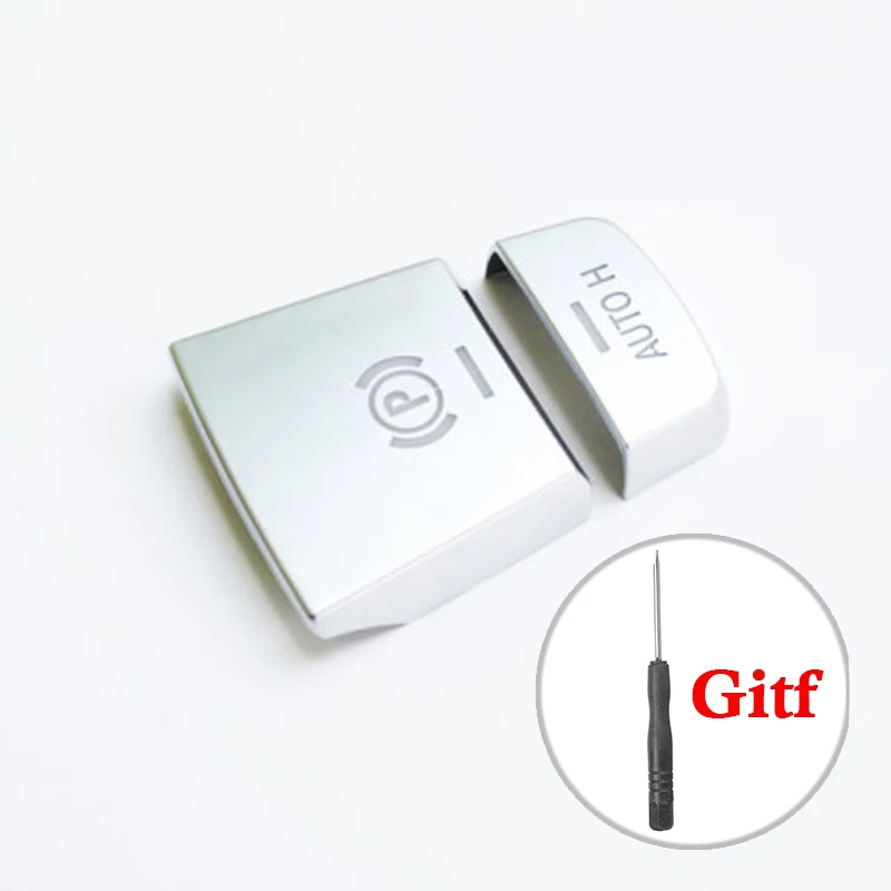 

2pcs/Set Brake Switch Auto Hold Button Cover For BMW F10 F07 F01 X3 F25 X4 F11