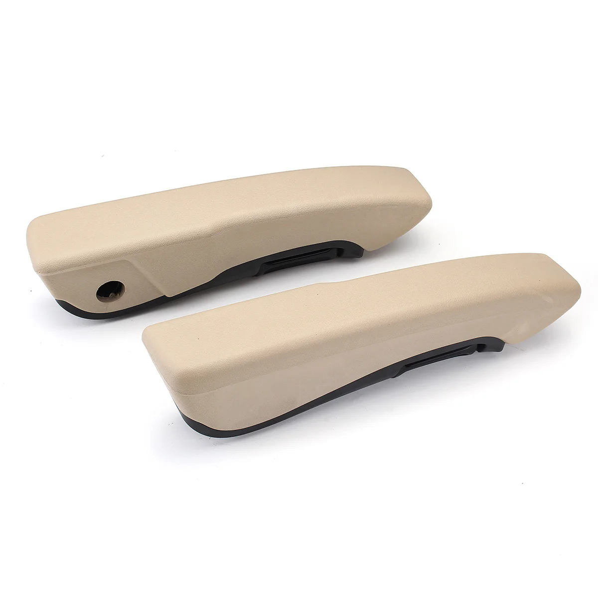 

Universal PU Left Right Side Truck Seat Armrests Arm Rest Holder For Camper RV Van Motorhome Boat Beige Shock Resistance