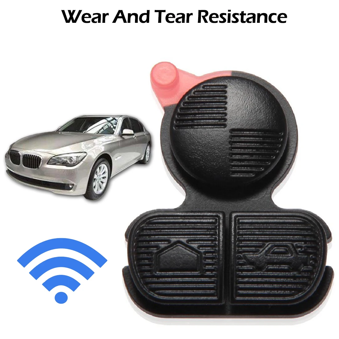 

3 Buttons Silicone Car Key Cover Case Shell For BMW E46 Z3 E36 E38 E39 Replacement Entry Remote Key Fob Shell Case Housing