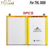 5 шт./лот THL 5000 батарея, батарейка, Аккумулятор Batterij Аккумулятор AKKU PIL 5000 мА-ч