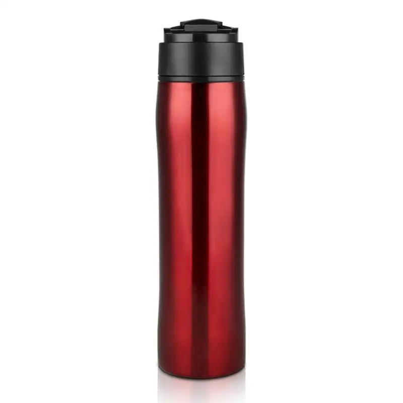 

Stainless Steel Portable French Press Vacuum Coffee Pot Plunger With Filter Double Wall Coffee Maker Coffee Tea Travel Mug