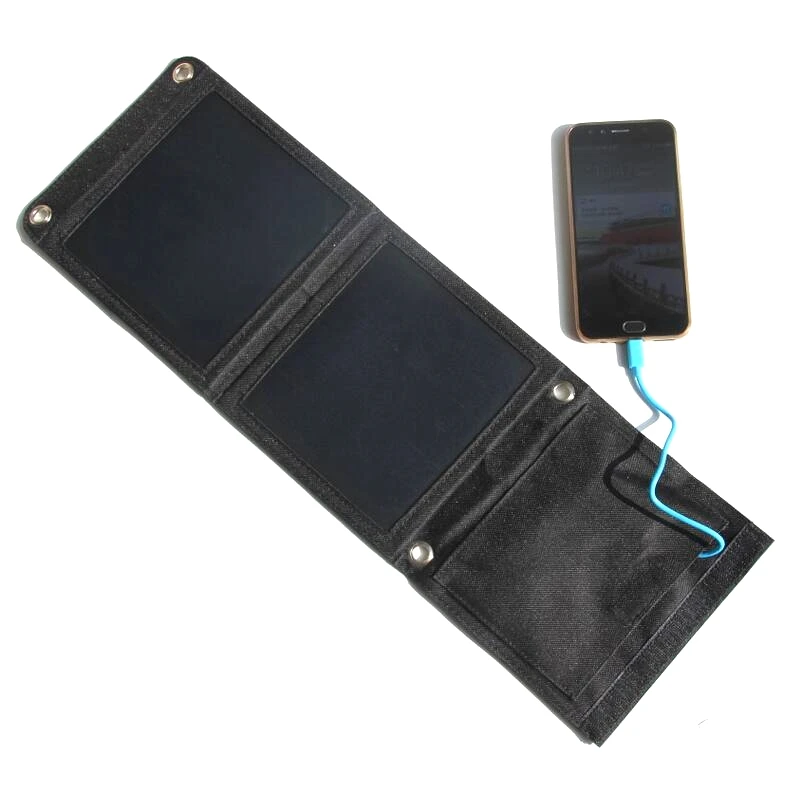 

10W Solar Charger Foldable Solar Panel Charger For iphone/Mobile Power Bank Battery Sunpower Cell Free Shipping