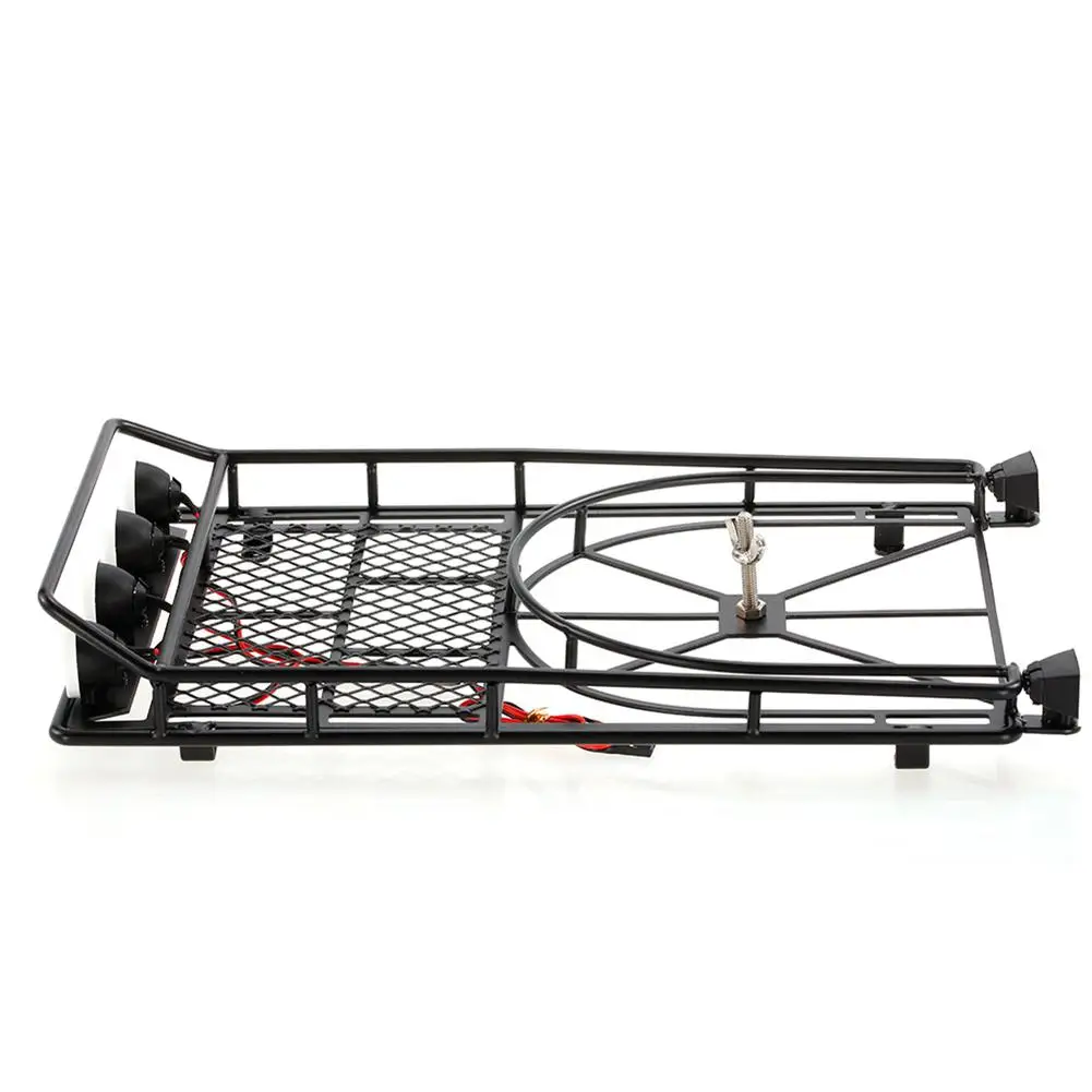 RCtown моделирование металлическая крыша багажная стойка Светодиодная лампа для RC