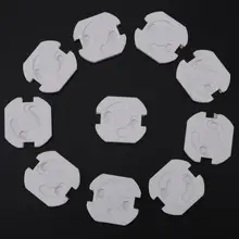 10 шт. Детские крышки для электрических розеток крышка розетки французский разъем питания Детская безопасность защита Защитная Вилка протектор
