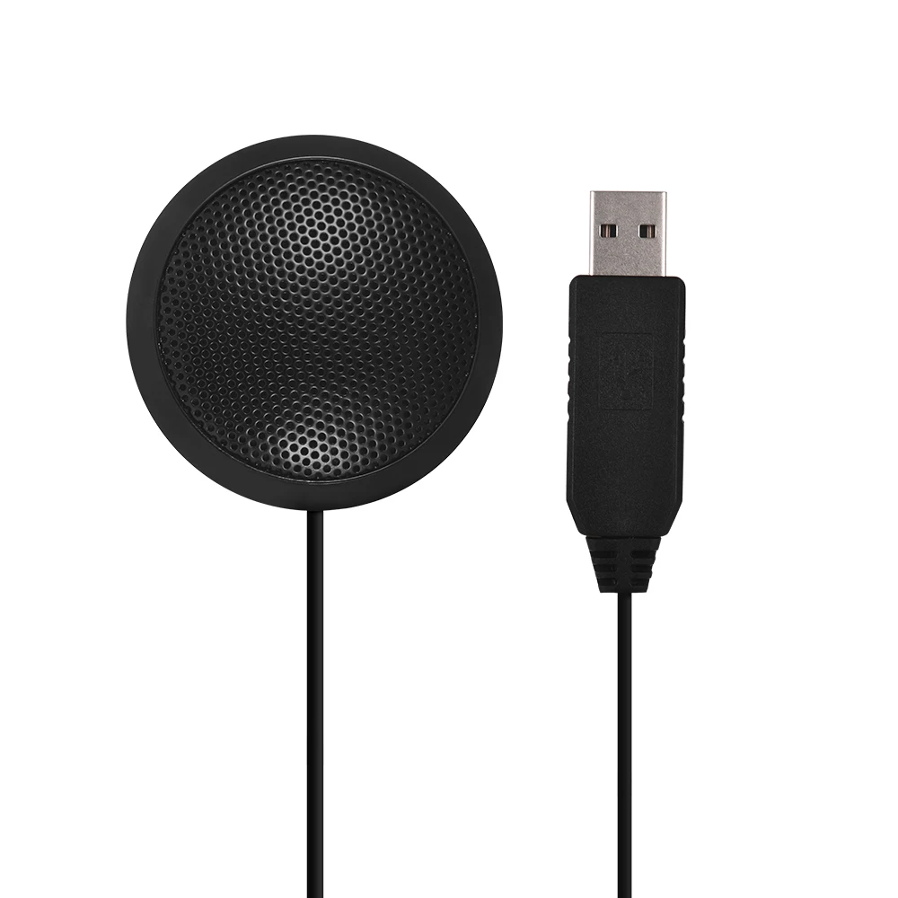 

Desktop Omni-directional Microphone with 1.5m Cable USB Port High Sensitivity Mic for Computer Video Conference Meeting