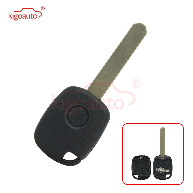 

Kigoauto 1 Button Remote Blank Car Key Shell Case Cover Fob For Honda Odyssey Accord Civic CRV Pilot Fronta
