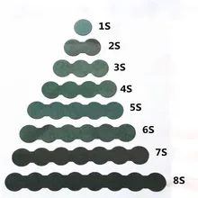 1 S-8 S 18650 батарея отрицательная изоляция прокладка ячменная бумага изоляция шайба изоляционное кольцо для 18650 аккумуляторной батареи