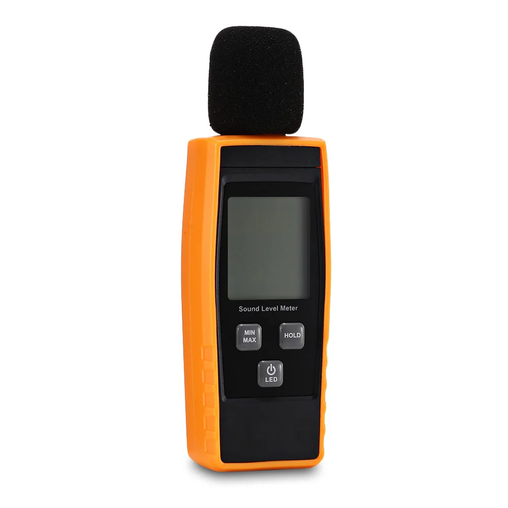 RZ1359 ЖК измеритель уровня звука регистратор 30 130dB Измерение шума аудио цифровой