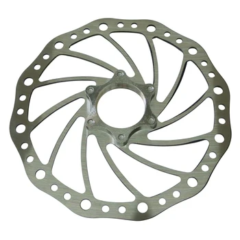 

STAINLESS STEEL Bike Disc Brake Rotor 160mm 6 Bolt Style w/ 48mm Flange Adapter