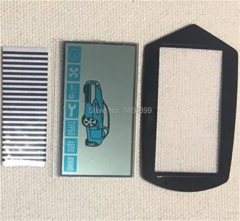 

A91 flexible cable A91 LCD display + LCD key Case Cover for 2-way Starline A91 lcd remote control key Fob