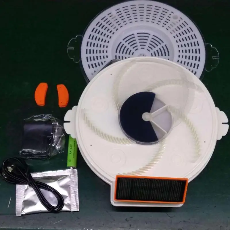 Солнечная перезаряжаемая лампа убийца комаров светодиодный Электрический