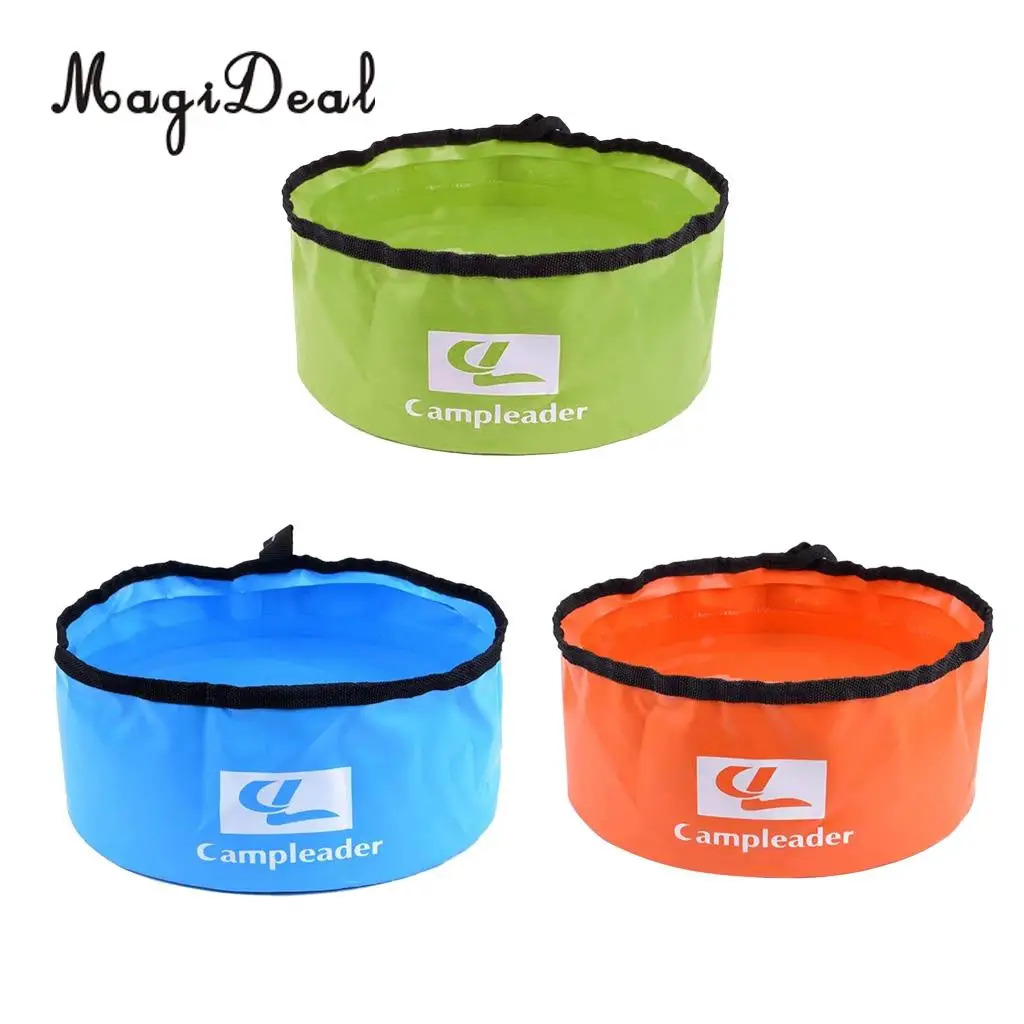 

Foldable Bucket Water Storage Container Collapsible Car Washing Painting Fishing Wash Hands Footbath Basin