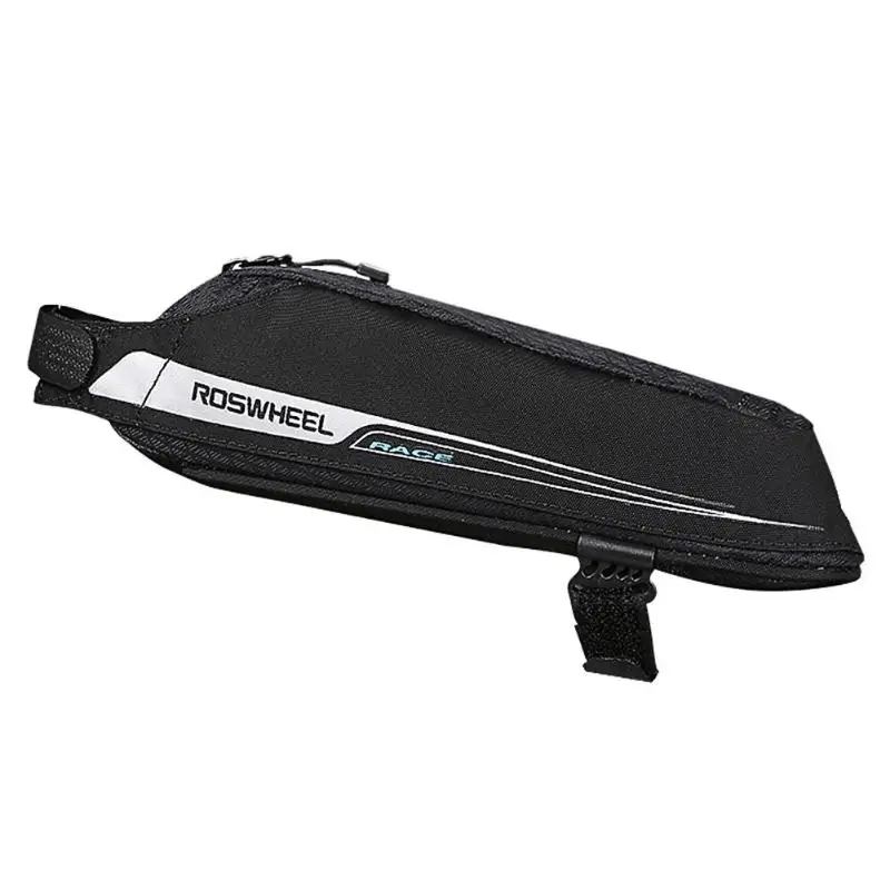

Bicycle Frame Top Tube Bag Waterproof Pannier 0.4L Pouch Bike Bag Pack Case Black Bicycle Accessories