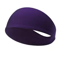 Мужская и Женская повязка от пота на голову спортивная йога эластичная повязка для волос для улицы, спортзала, дома, йоги и т. д. Аксессуары