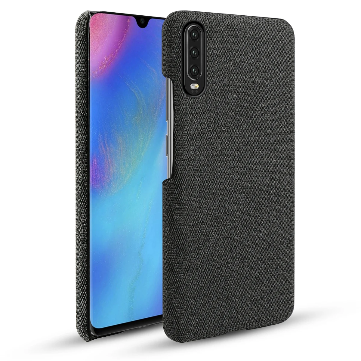 Чехол TORUBIA для Huawei P30 Lite ретро тонкий тканевый чехол с защитой от царапин Жесткий