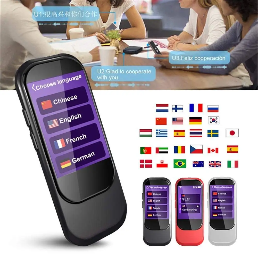 N9 2 4 дюймовый сенсорный экран Smart 4G WiFi Global Online 28 языков в режиме реального времени