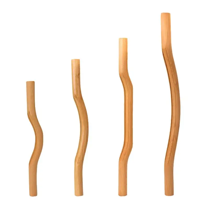 Sturdy Wood Portable Health Care Scraping Stick Massage Stick For Neck
