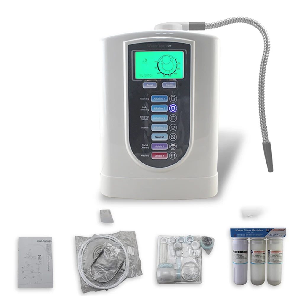 Healthy alkaline water Ionizer machine with Continuous electrolysis