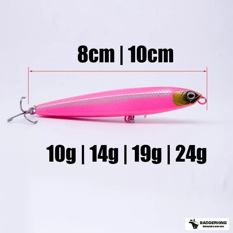 10g 14g 19g 24g غرق أسماك قلم رصاص الصيد إغراء wobblers الطعم الثابت المعادن hardbait الاصطناعي الطعم المتذبذب لالقفز الصيد 10g 14g 19g 24g غرق أسماك قلم رصاص الصيد إغراء wobblers الطعم الثابت المعادن hardbait الاصطناعي الطعم المتذبذب لالقفز الصيد