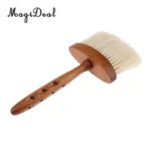 Мягкая для шеи Duster щетка-сметка для салонного стилиста Парикмахерская Чистка для стрижки волос с портативной длинной ручкой
