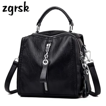 

Women Anti Theft Backpack Leather Brands Female Backpacks High Quality Schoolbag Backpack Elegant Mochilas Mochila Bagpack