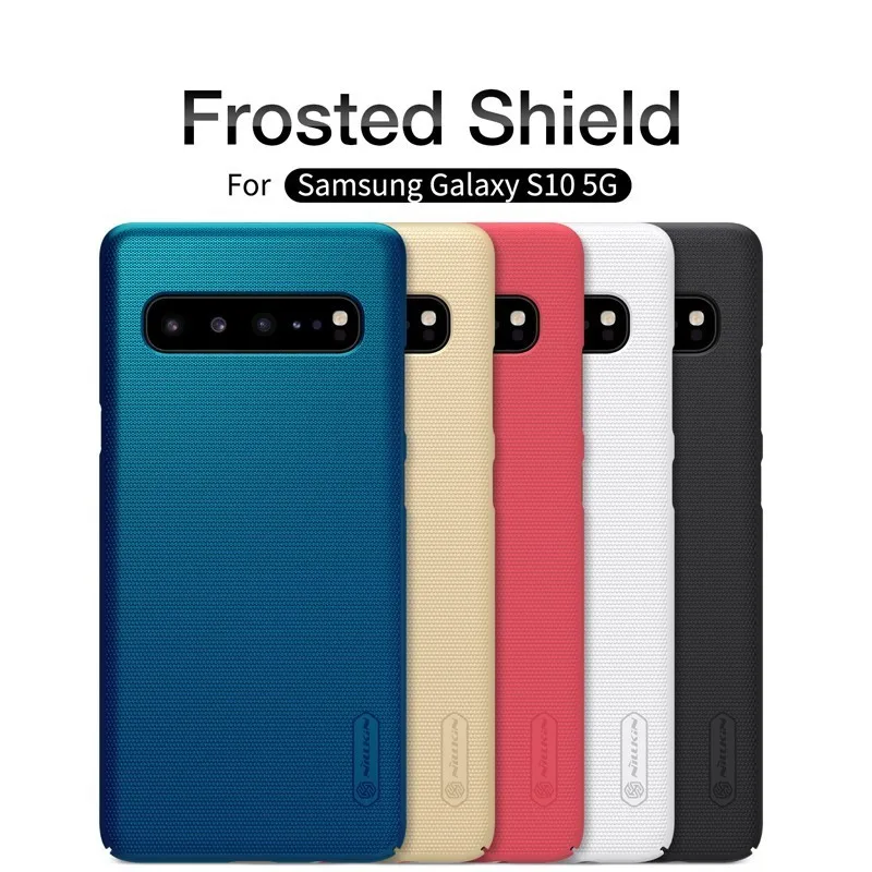 Чехол NILLKIN для Samsung Galaxy S10 чехол с матовым покрытием твердый пластиковый