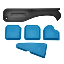 5pcs/set Sealant Smoothing Kit Glue Removal Tool Silicone Caulk Grout Spreader Joint Sealant Finishing Smoother 8 pcs sealing tool scraper kit joint sealant silicone caulk remover sealant finishing tool sealant finisher caulking tool kit